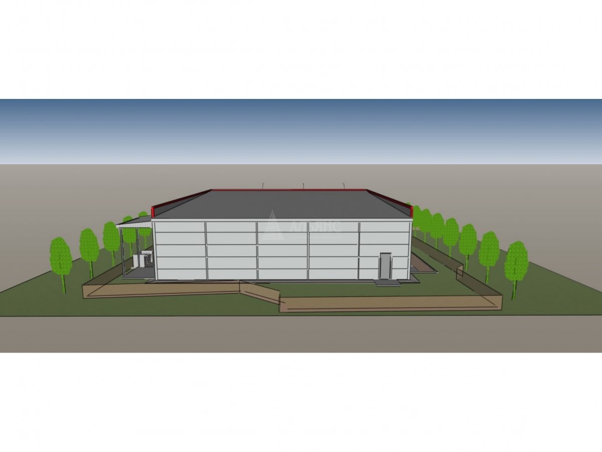 3D визуализация Магазин из сэндвич-панелей - фото 15